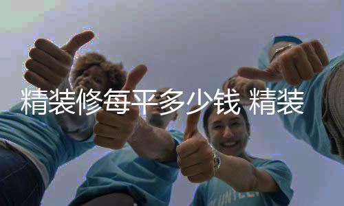 修每如何装修平多的介精装 精少钱省钱绍